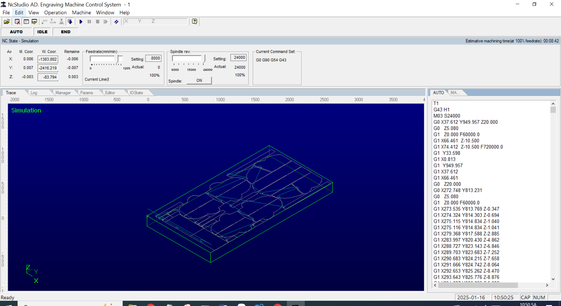 download NcStudio v5.5.60 full win 7 32 bit tiếng English - việt cài đặt  thông số ncstudio
